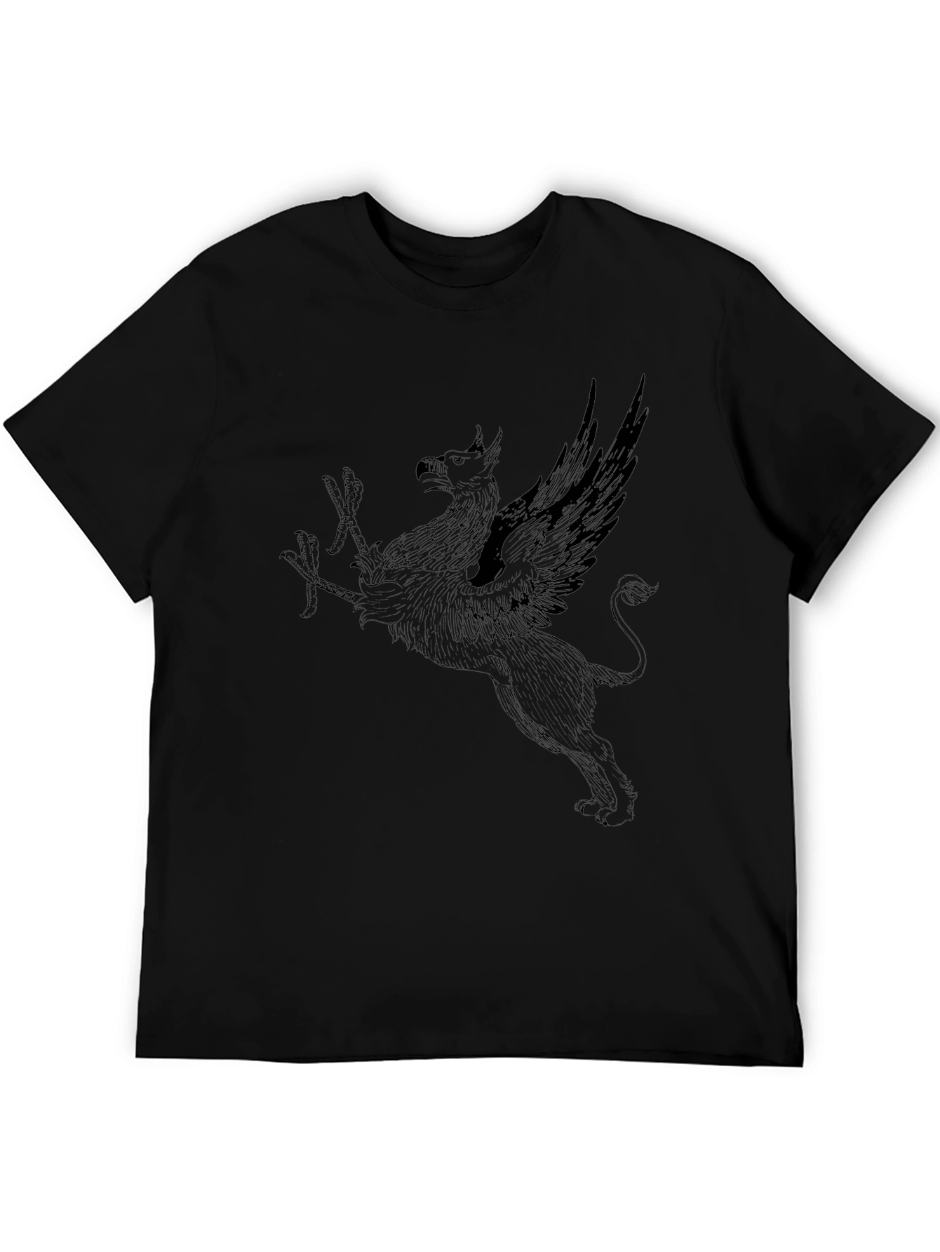 Griffin Graphic Tee - Black
