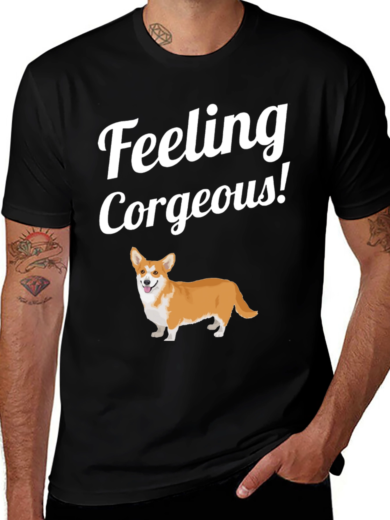 Feeling Corgeous Corgi T-Shirt