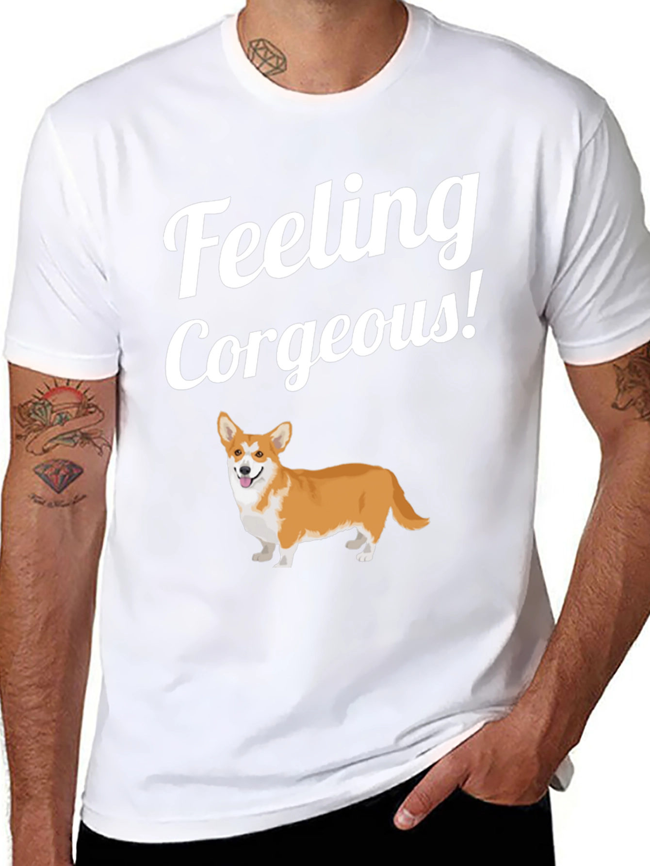 Feeling Corgeous Corgi T-Shirt