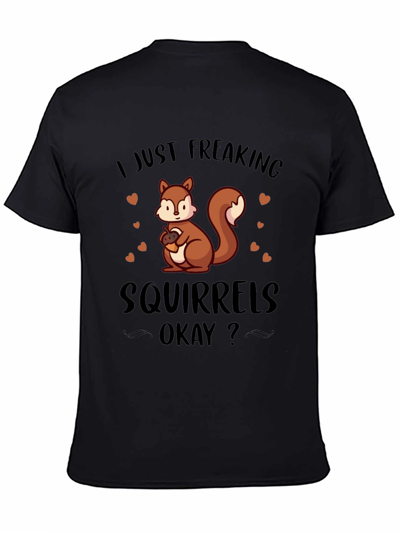 Squirrels Graphic T-Shirt Animal Lover Tee