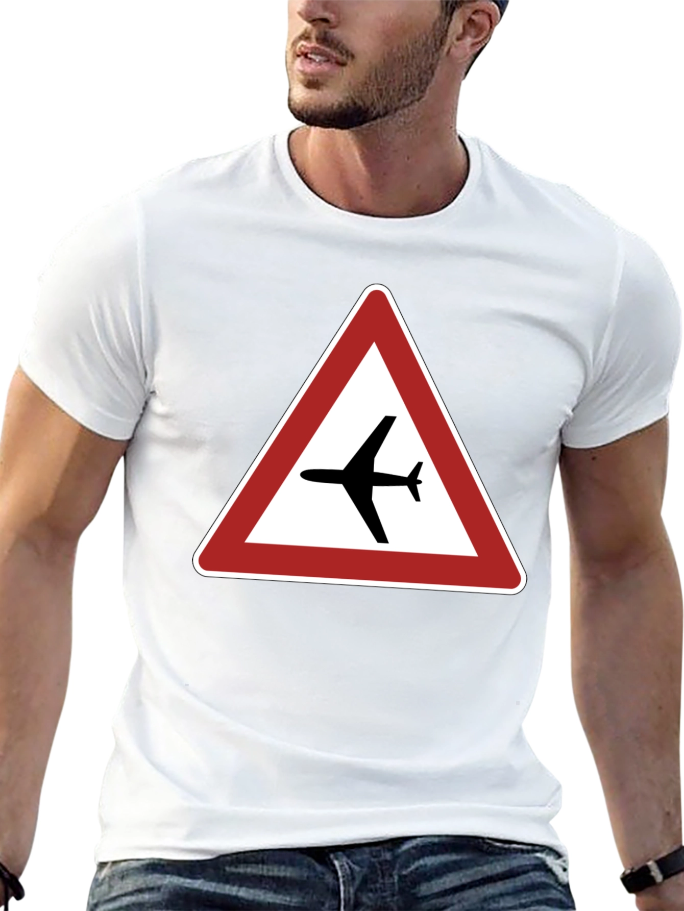 Airplane Warning T-Shirt - Aviation Enthusiast Tee
