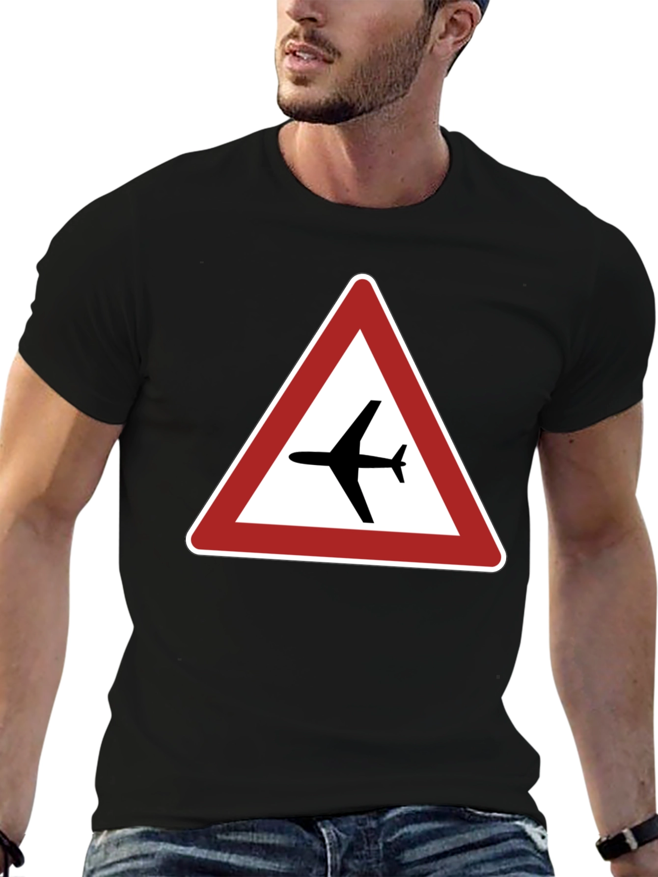 Airplane Warning T-Shirt - Aviation Enthusiast Tee