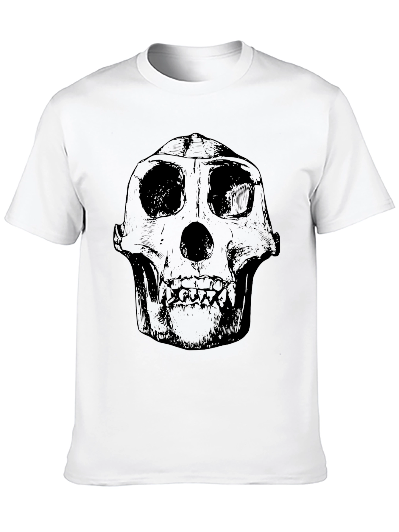 Skull Graphic Tee - Mens Black T-Shirt