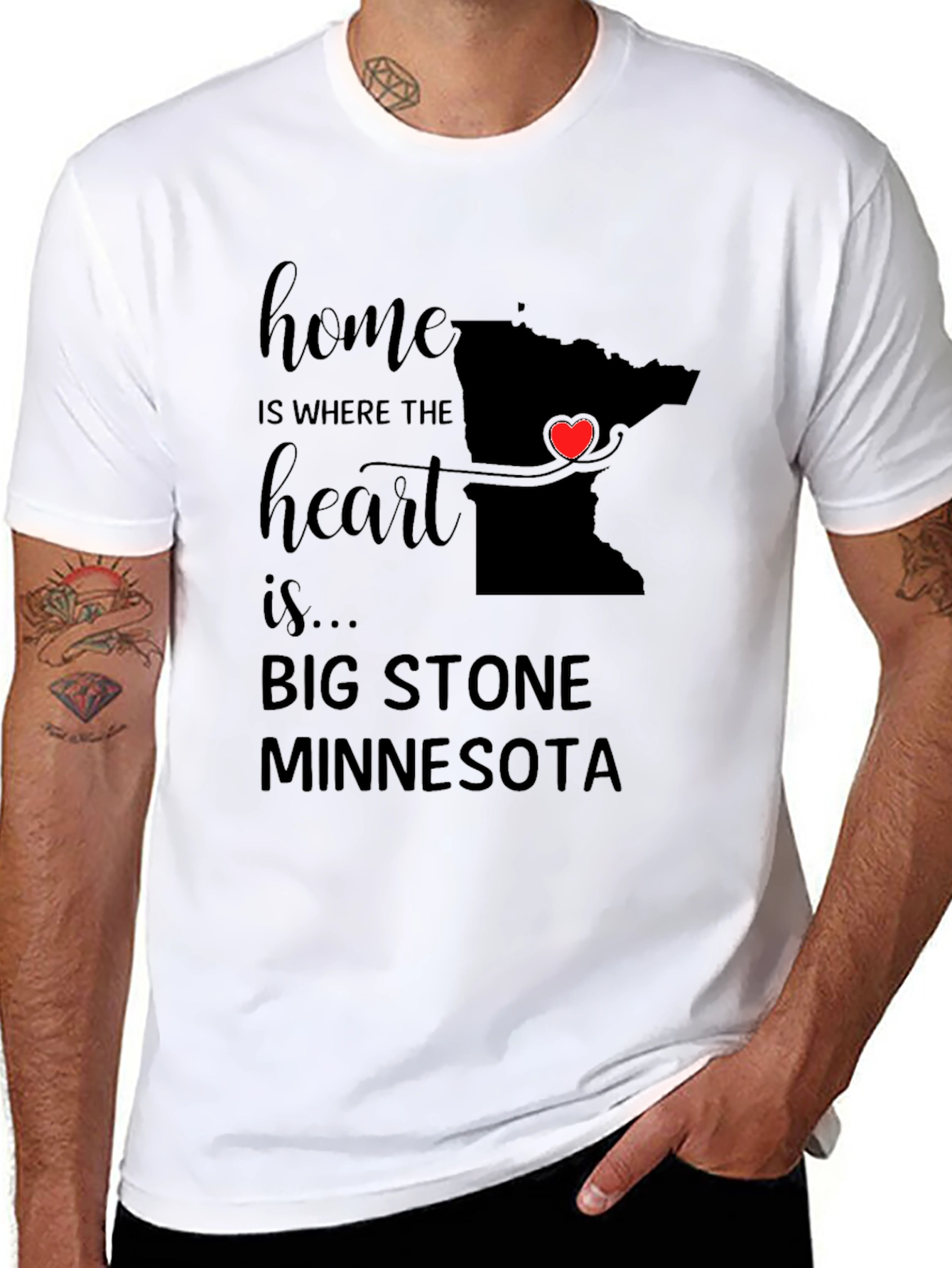 Big Stone Minnesota Home T-Shirt