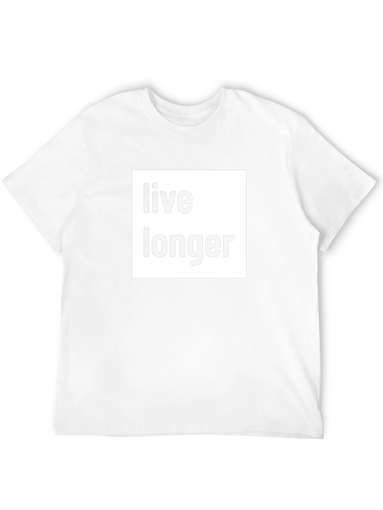 Live Longer Graphic Tee - Black