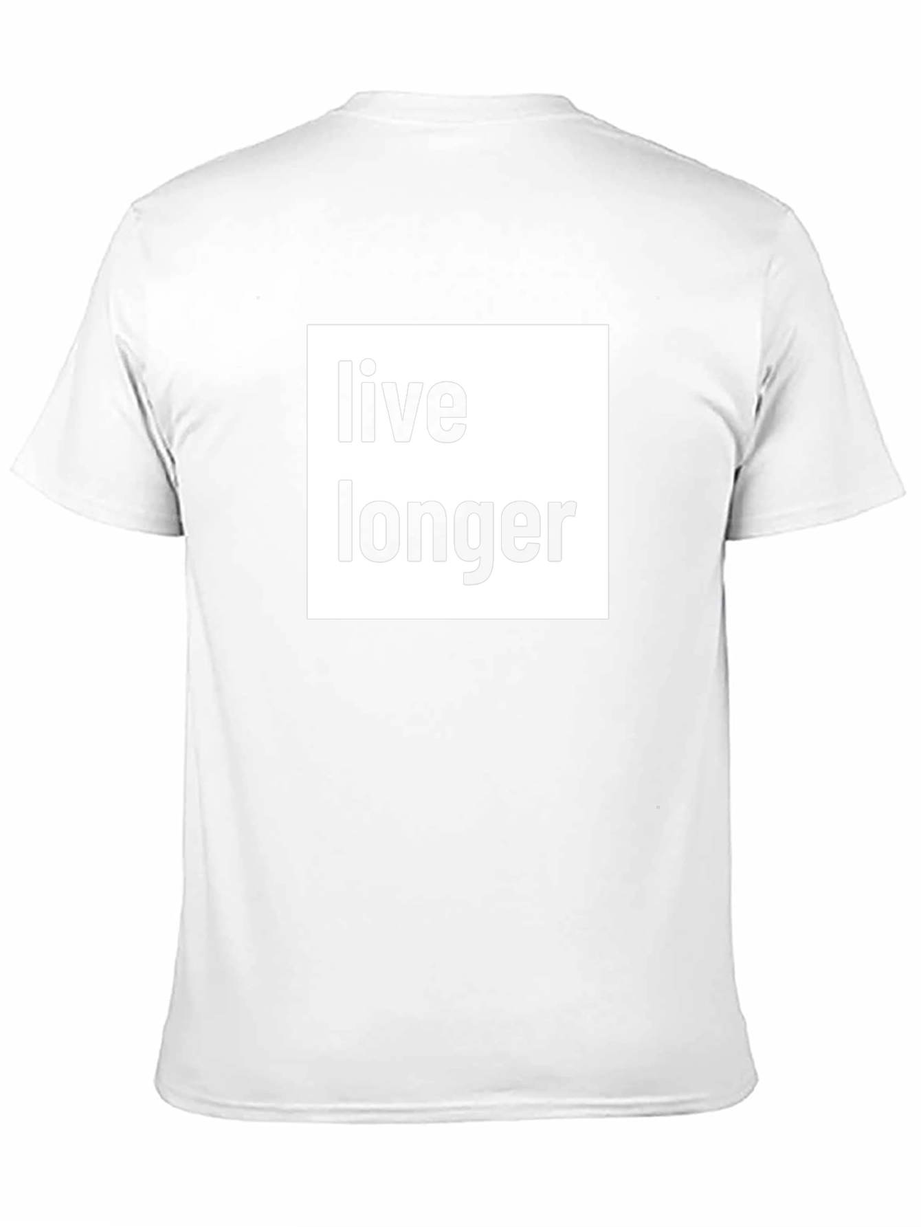 Live Longer Graphic Tee - Black