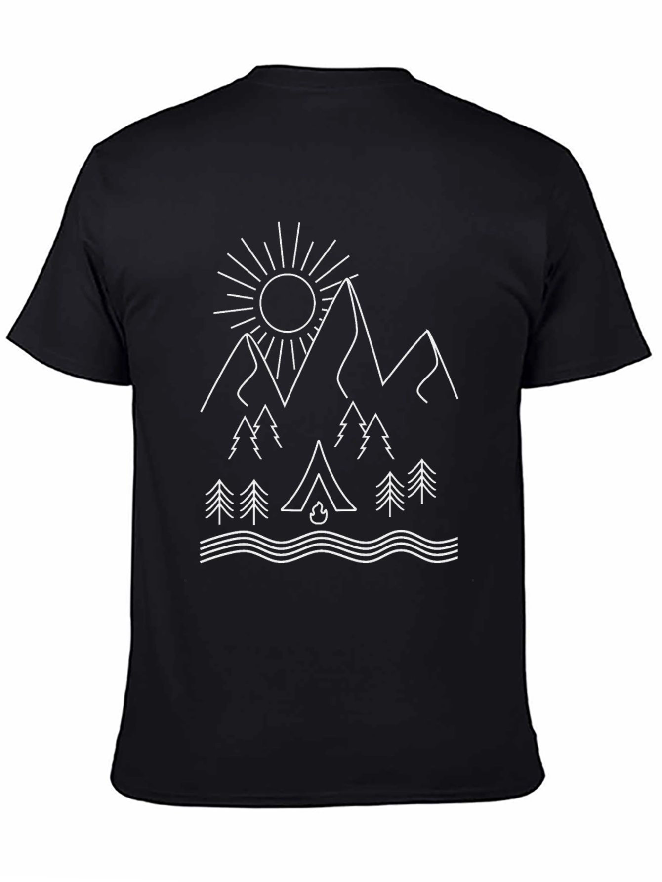 Camping Adventure Graphic T-Shirt