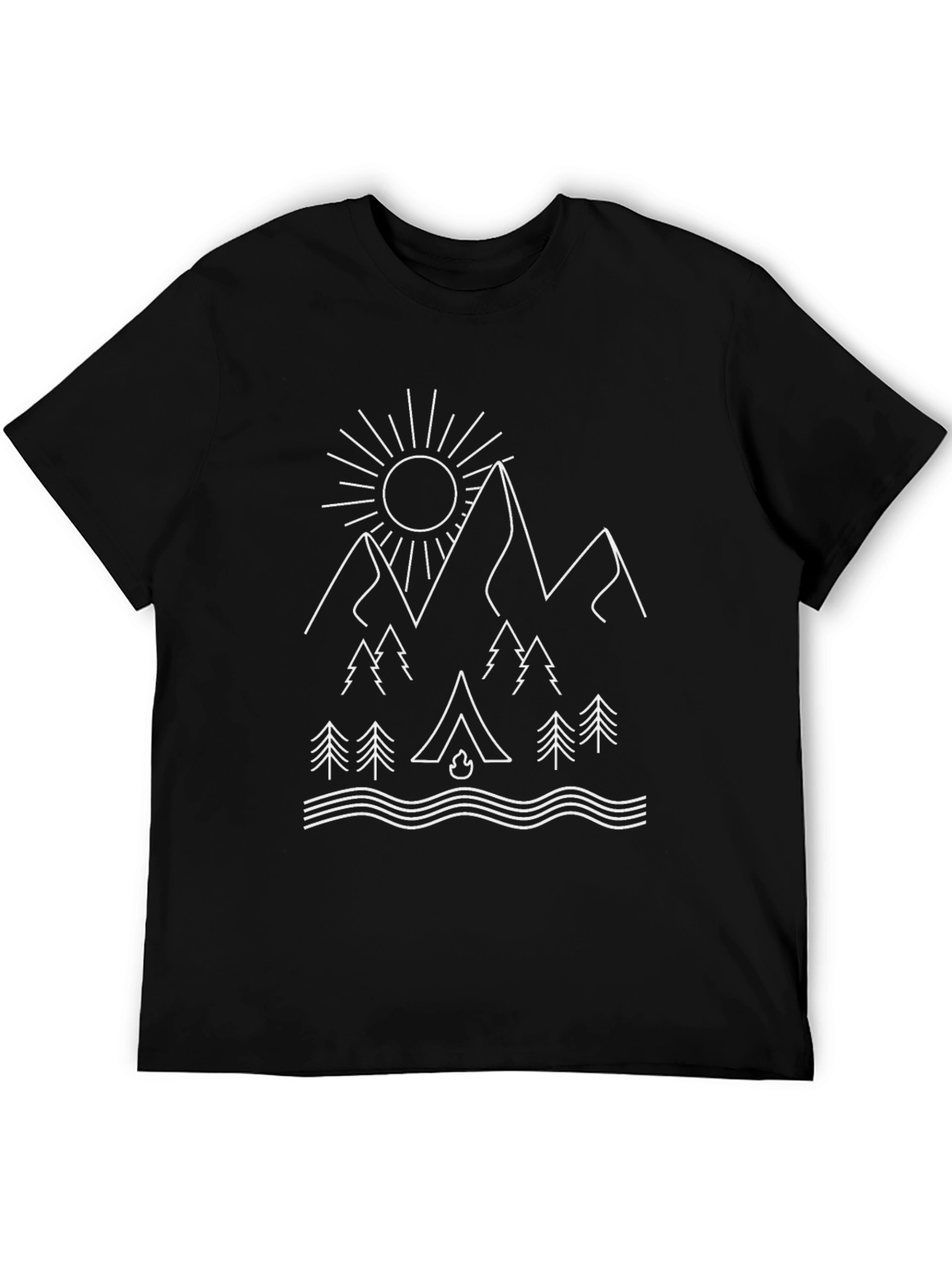 Camping Adventure Graphic T-Shirt