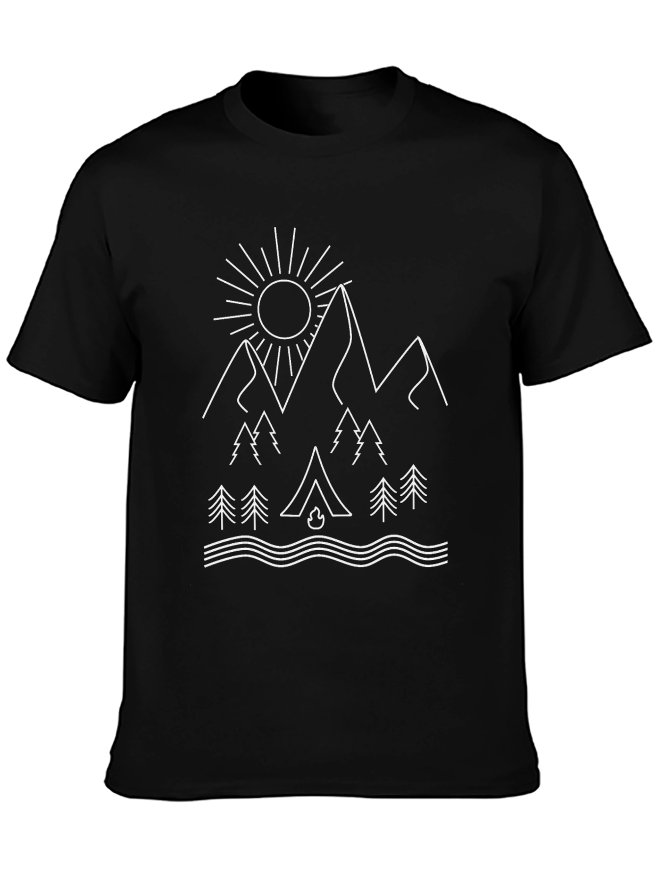 Camping Adventure Graphic T-Shirt