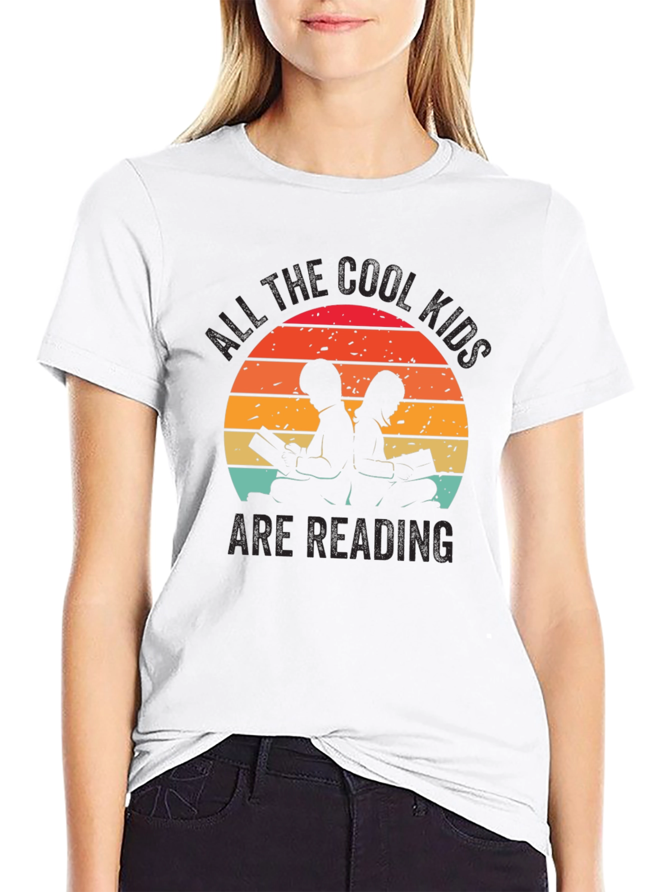 Cool Kids Reading T-Shirt - Book Lover Tee