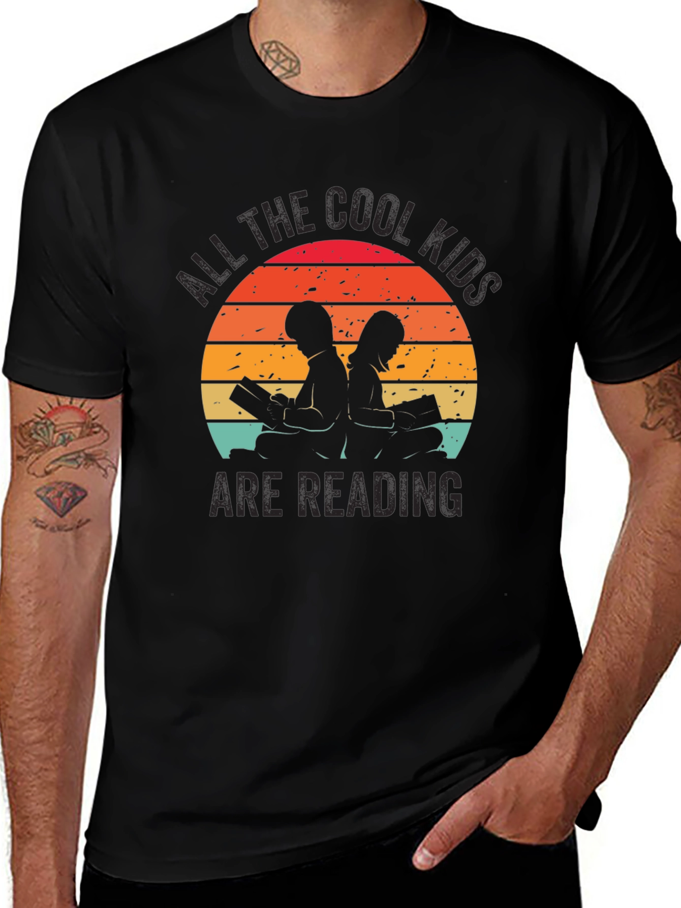 Cool Kids Reading T-Shirt - Book Lover Tee