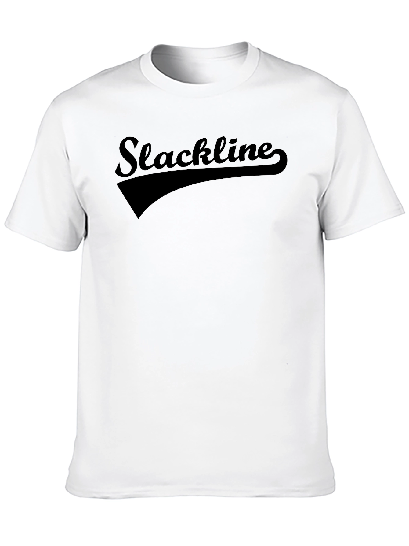 Slackline Graphic Tee - Retro Style Mens T-Shirt