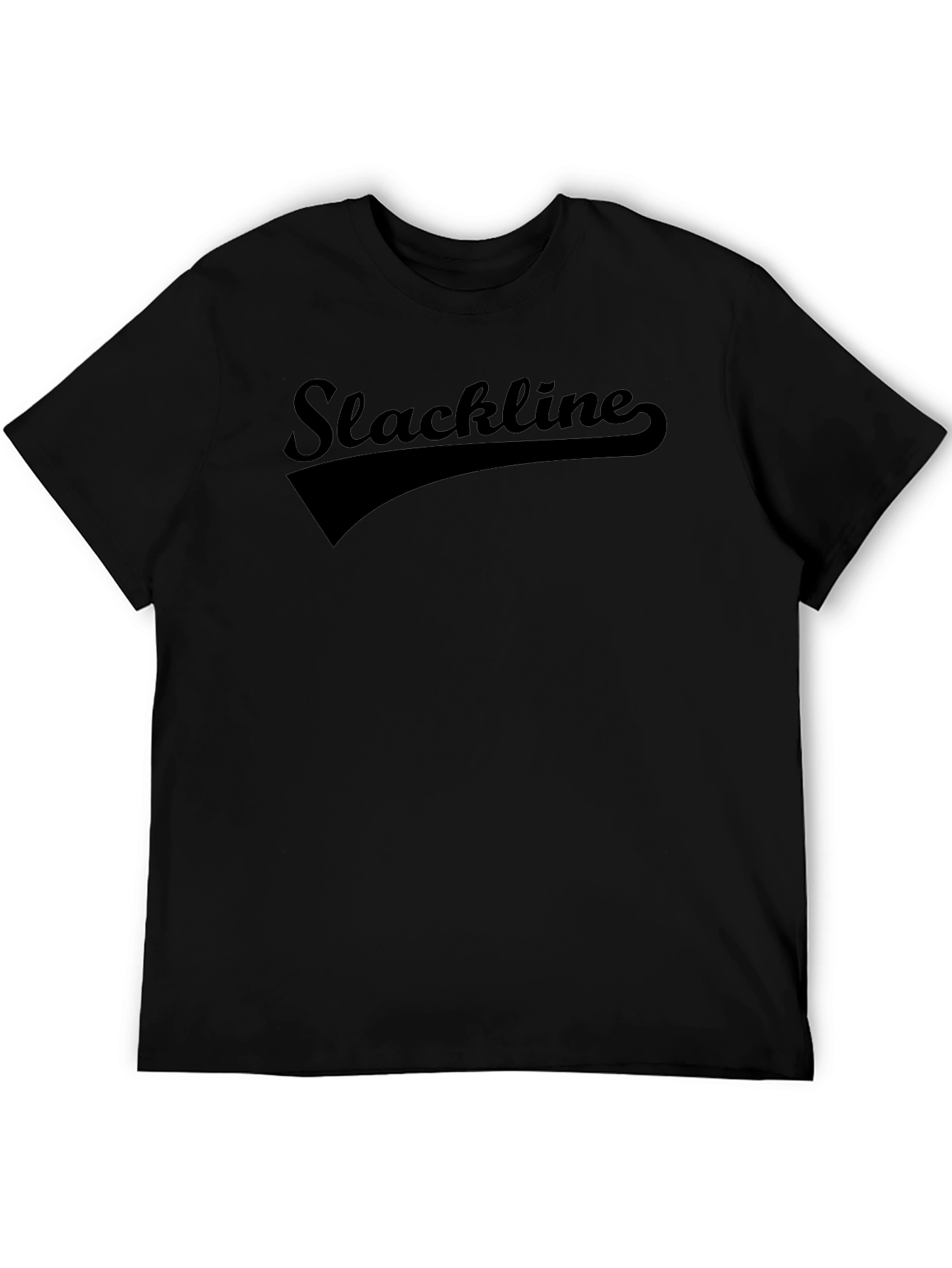 Slackline Graphic Tee - Retro Style Mens T-Shirt