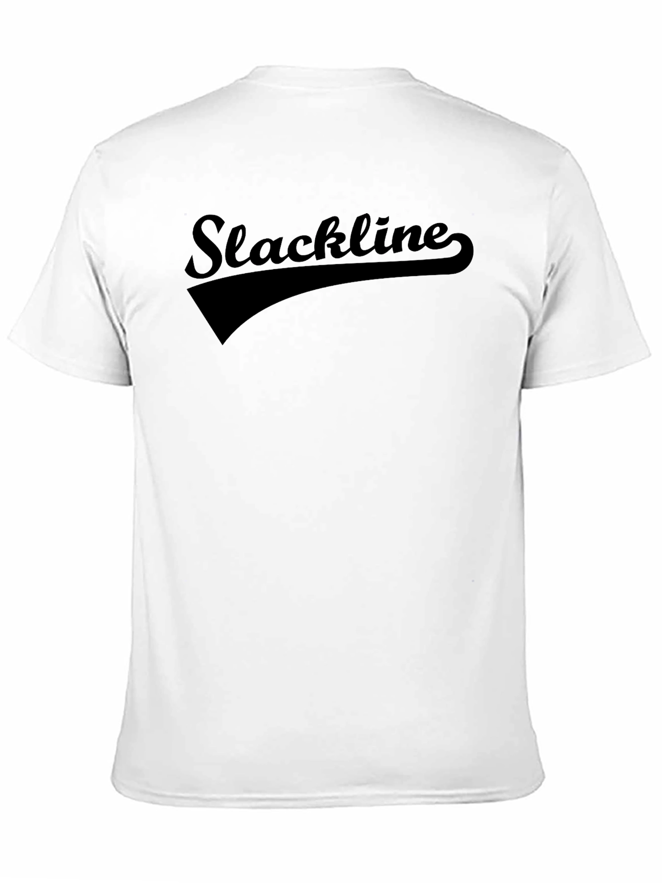 Slackline Graphic Tee - Retro Style Mens T-Shirt