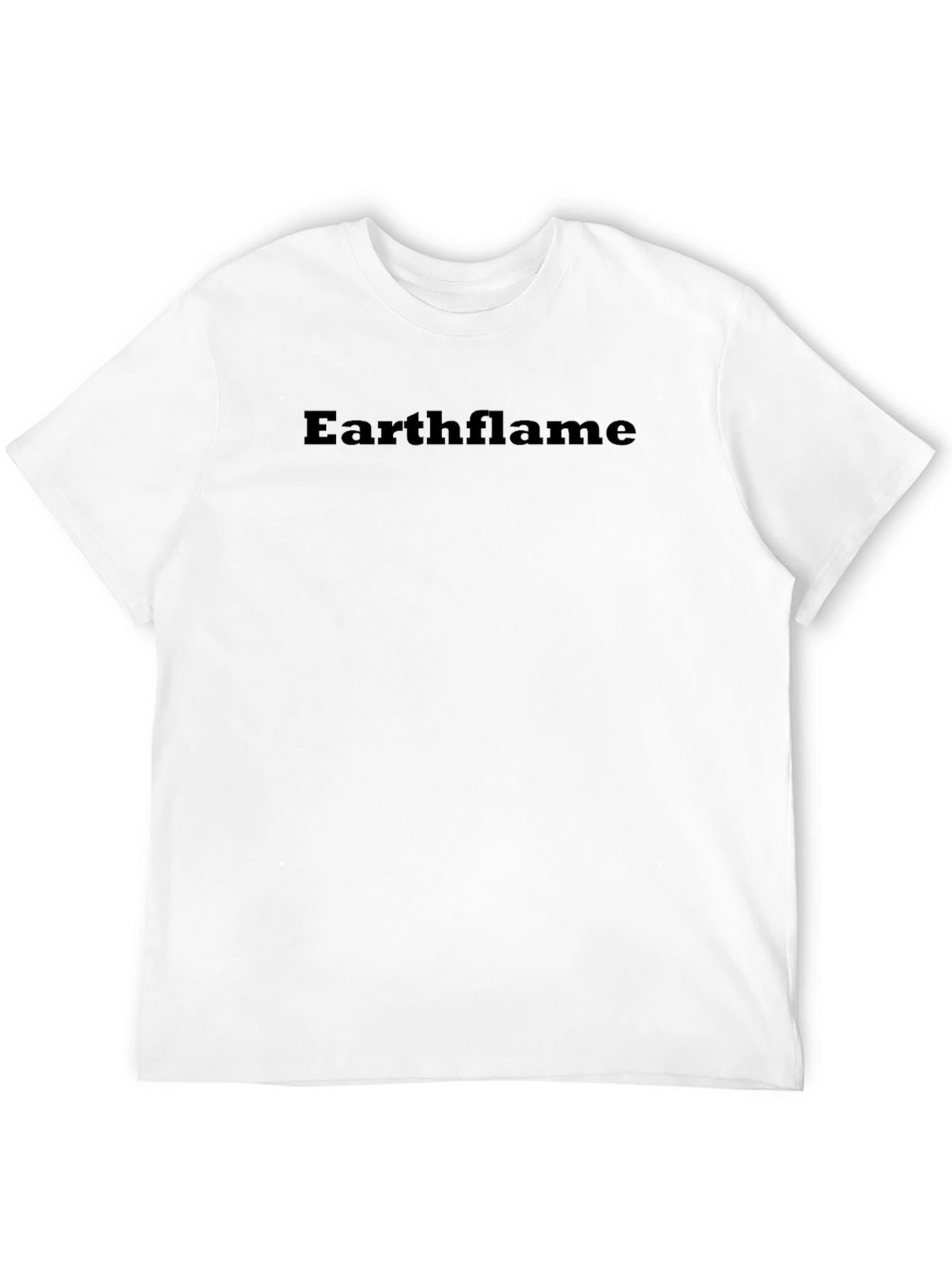 Earthflame Black Graphic T-Shirt