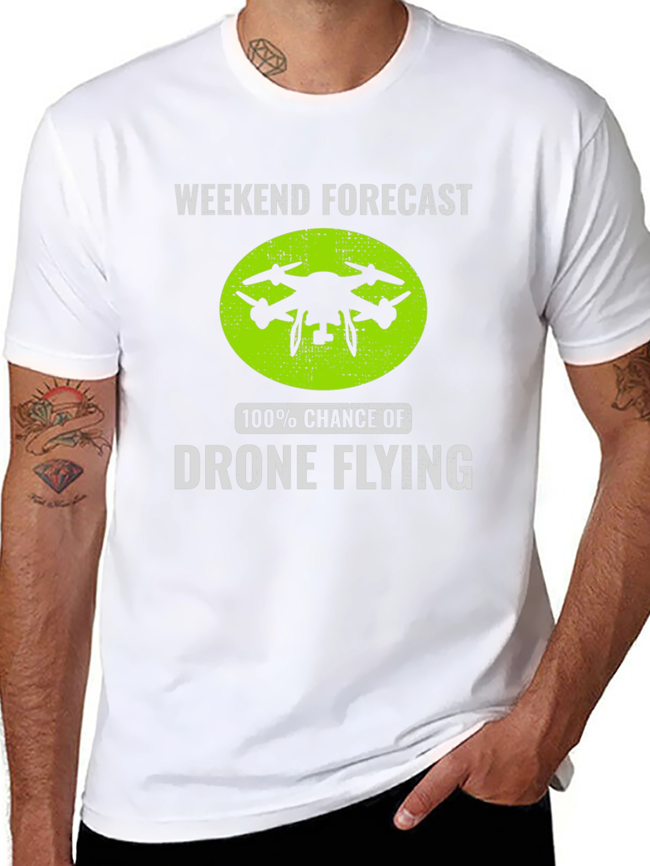 Drone Flying Weekend Forecast T-Shirt