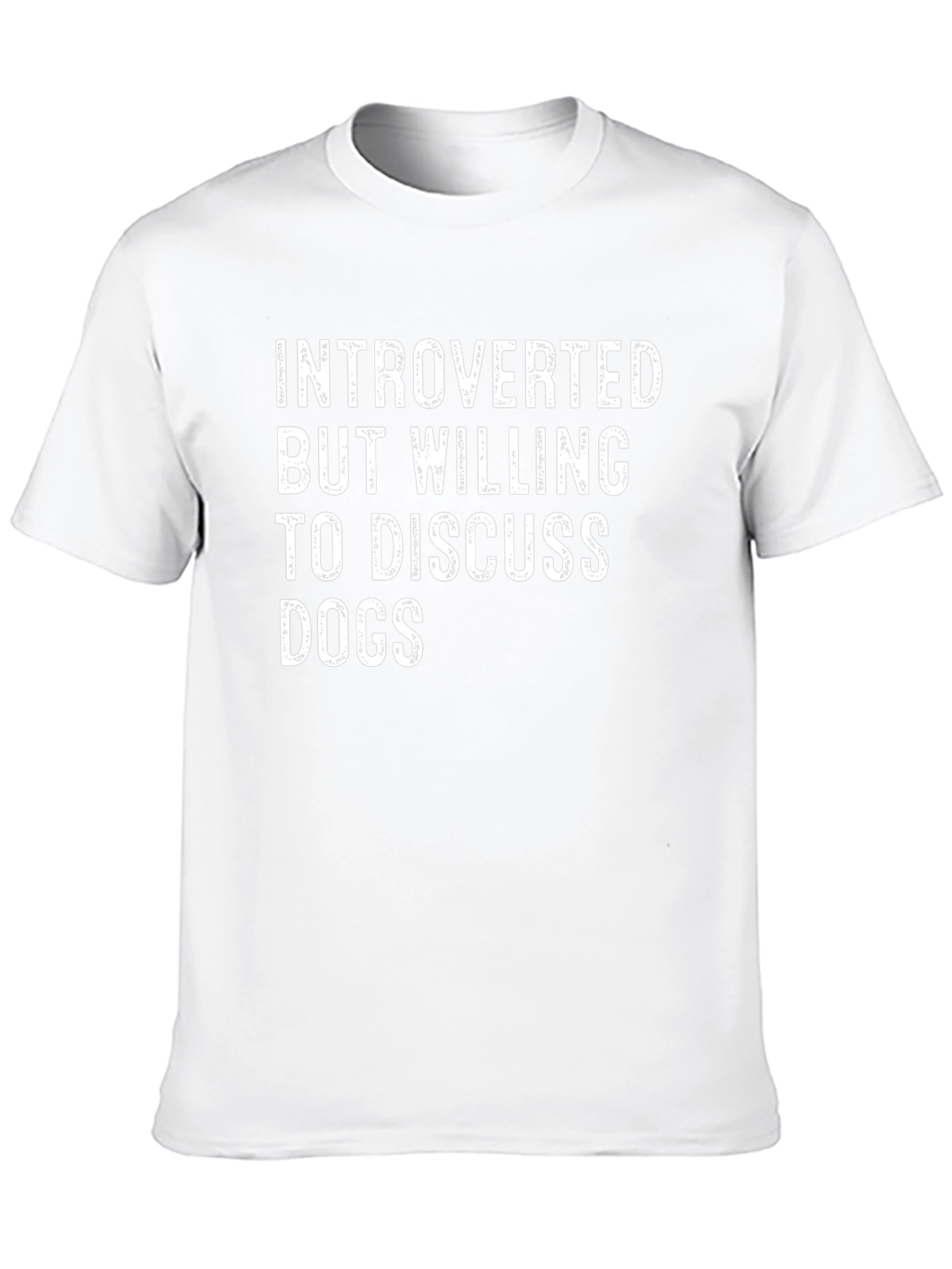 Introverted Dog Lover T-Shirt - Funny & Unique