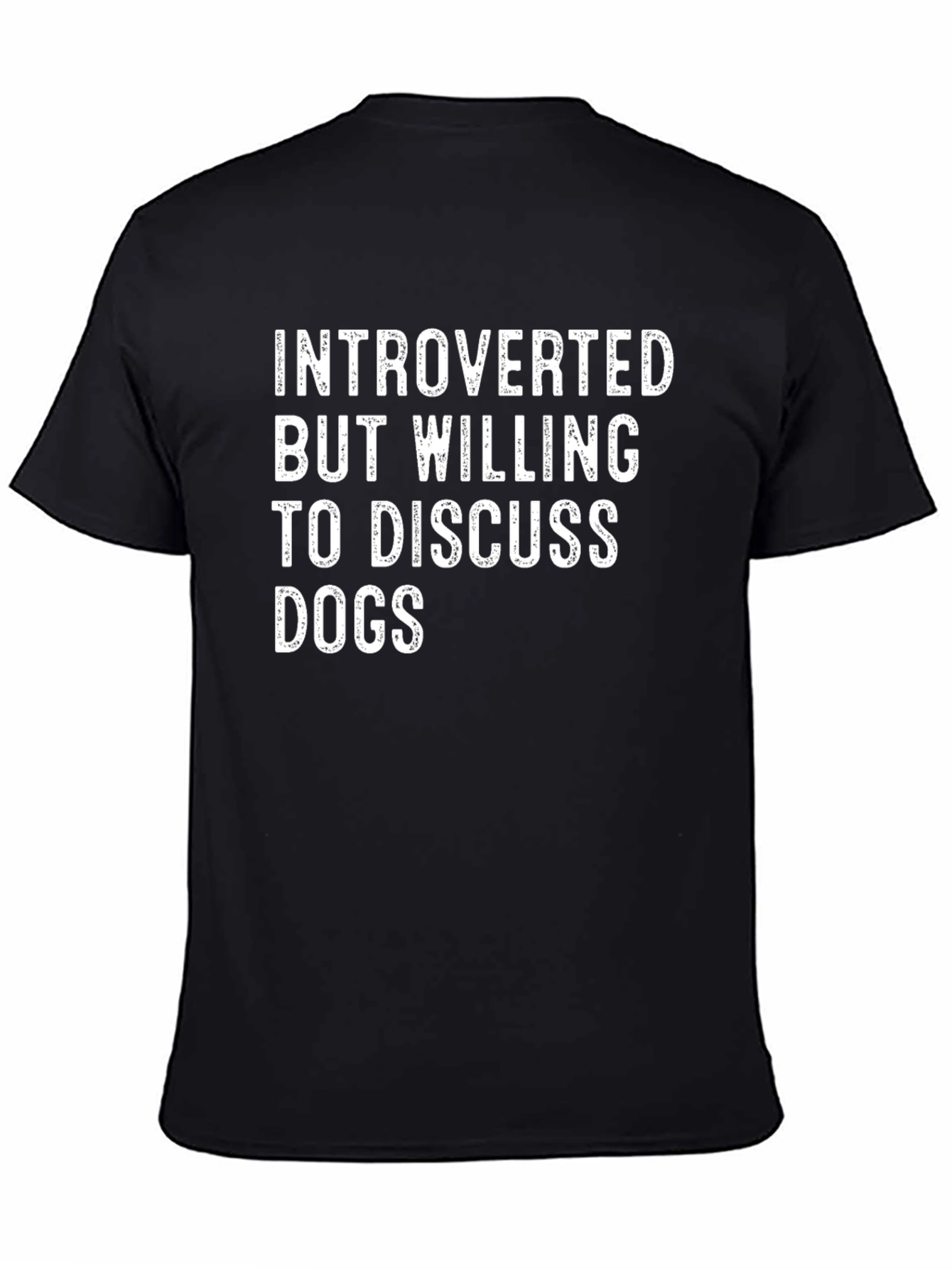 Introverted Dog Lover T-Shirt - Funny & Unique