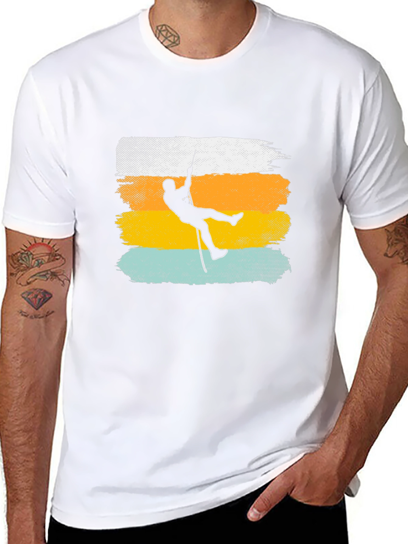 Rappelling Graphic Tee