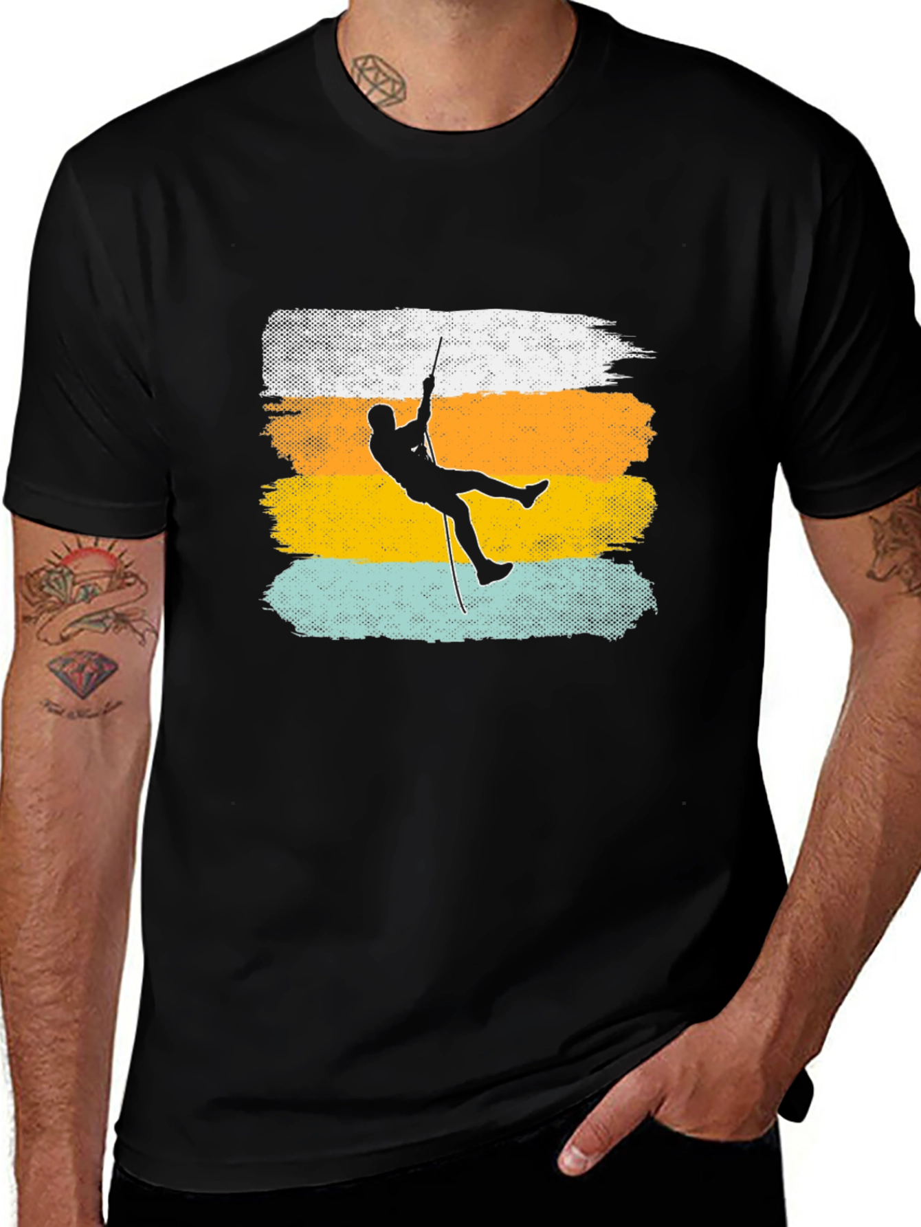 Rappelling Graphic Tee