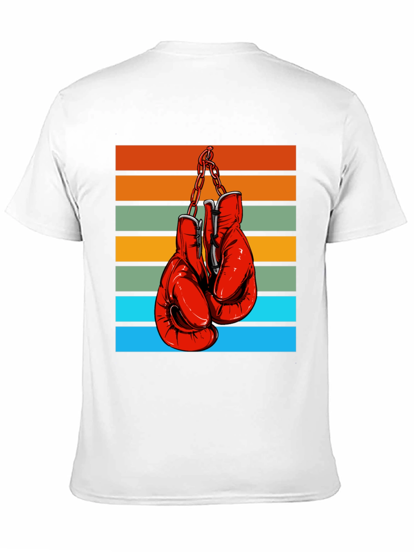 Retro Boxing Gloves Graphic Tee