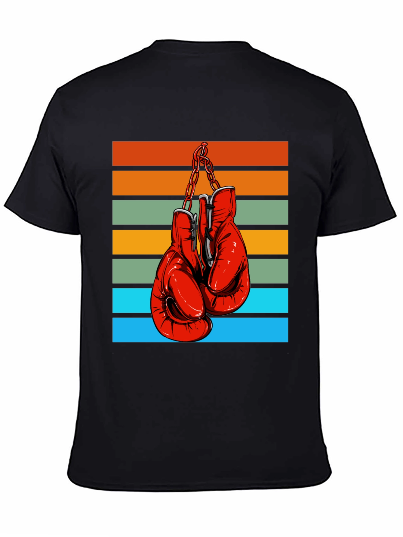Retro Boxing Gloves Graphic Tee