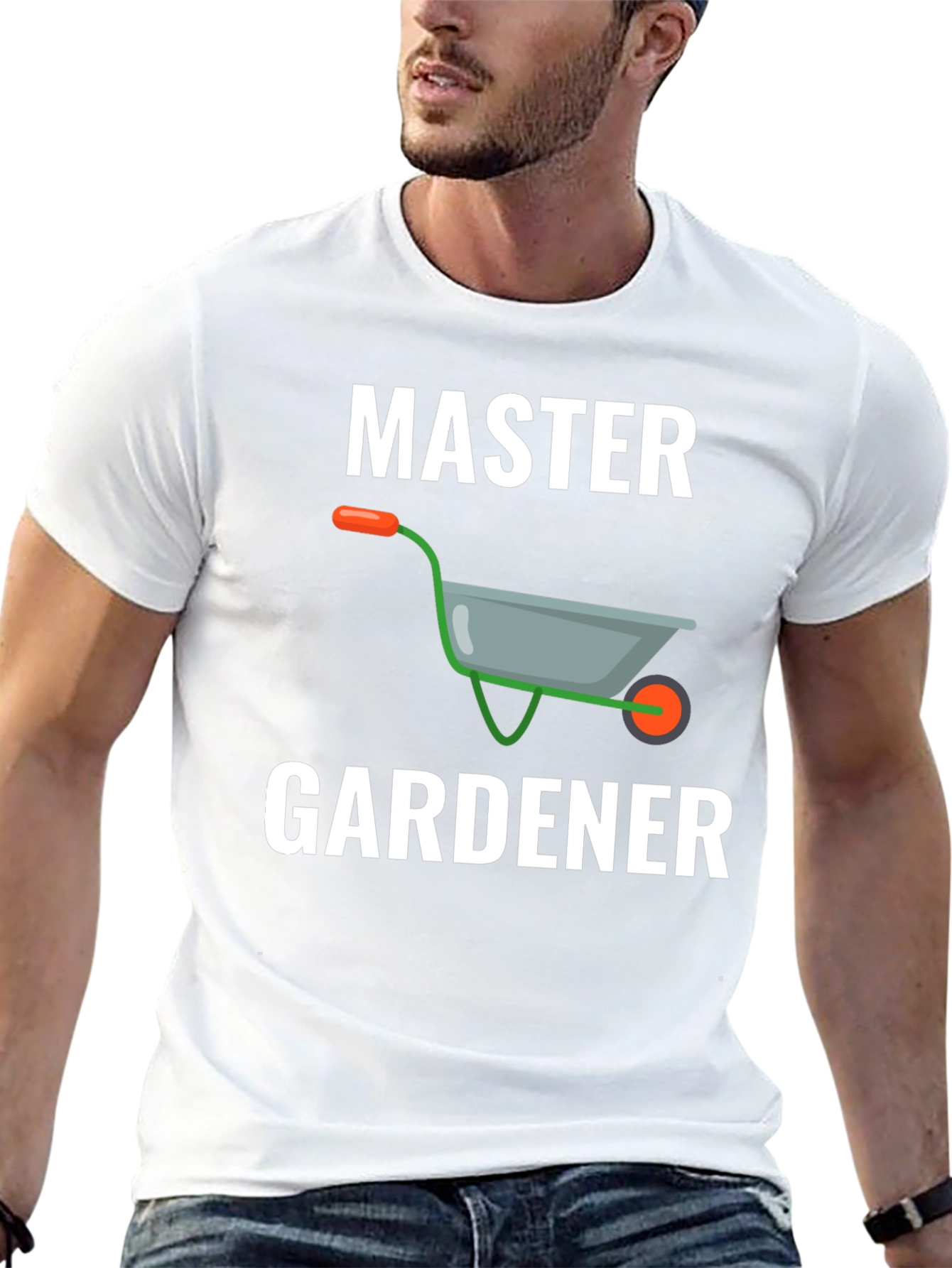 Master Gardener Graphic Tee - Wheelbarrow Design