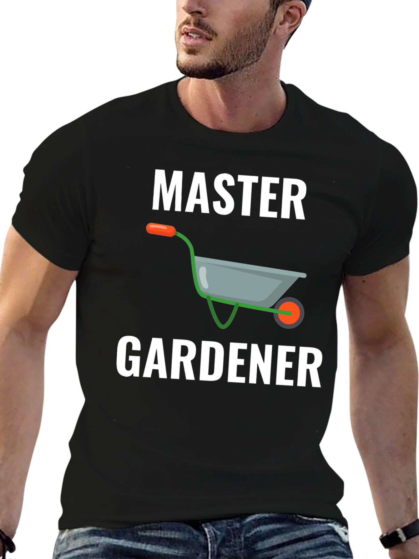 Master Gardener Graphic Tee - Wheelbarrow Design