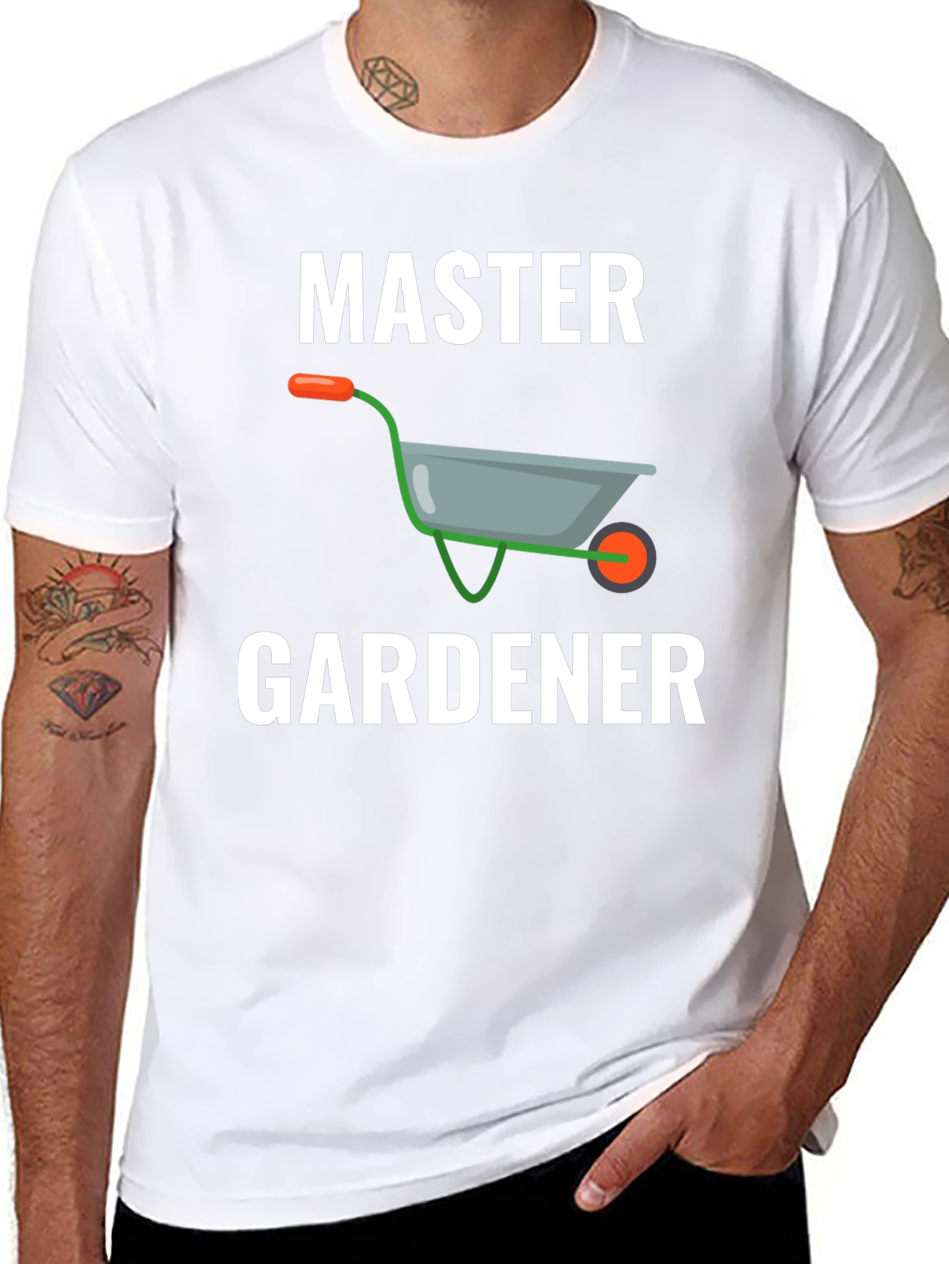 Master Gardener Graphic Tee - Wheelbarrow Design