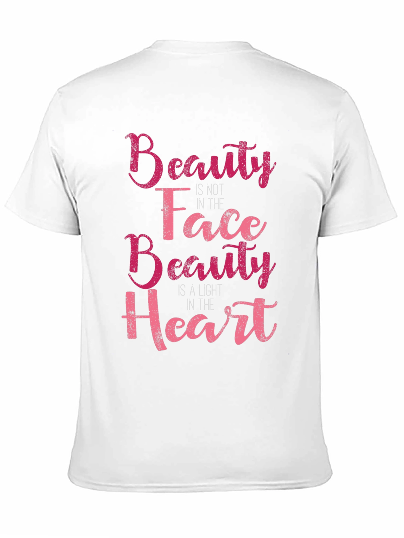 Beauty in Heart Graphic Tee - Stylish & Inspirational