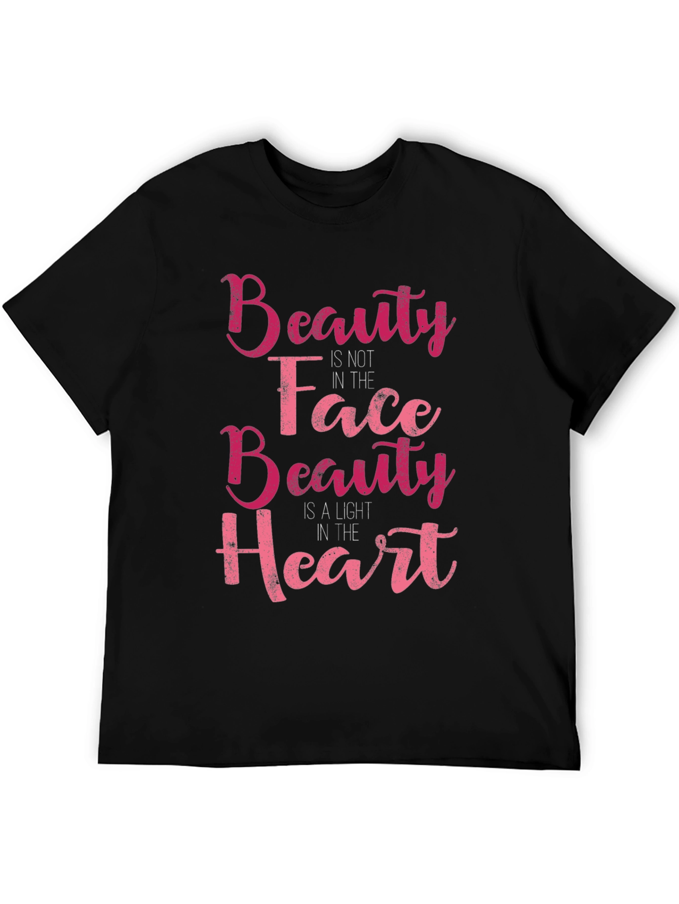 Beauty in Heart Graphic Tee - Stylish & Inspirational