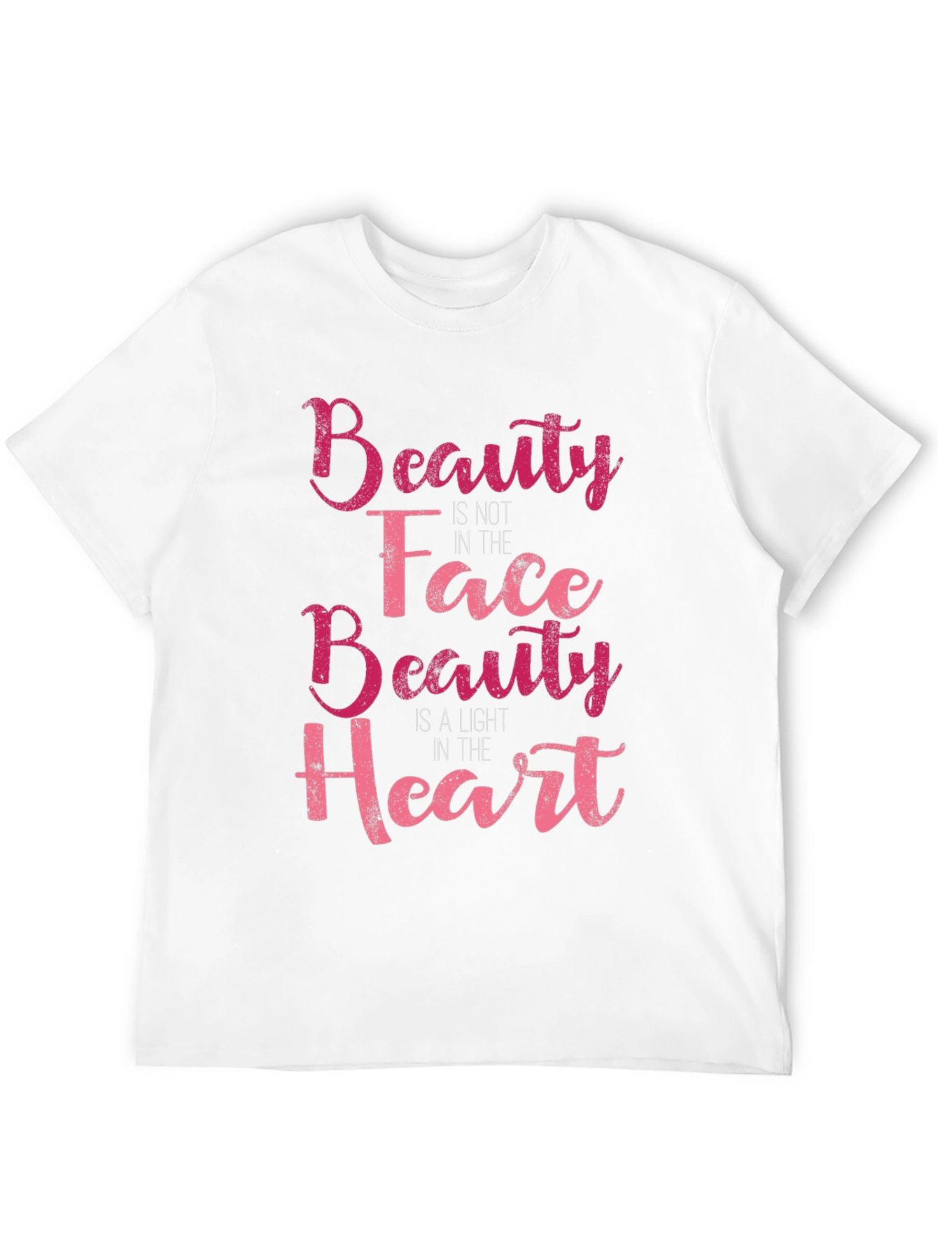 Beauty in Heart Graphic Tee - Stylish & Inspirational