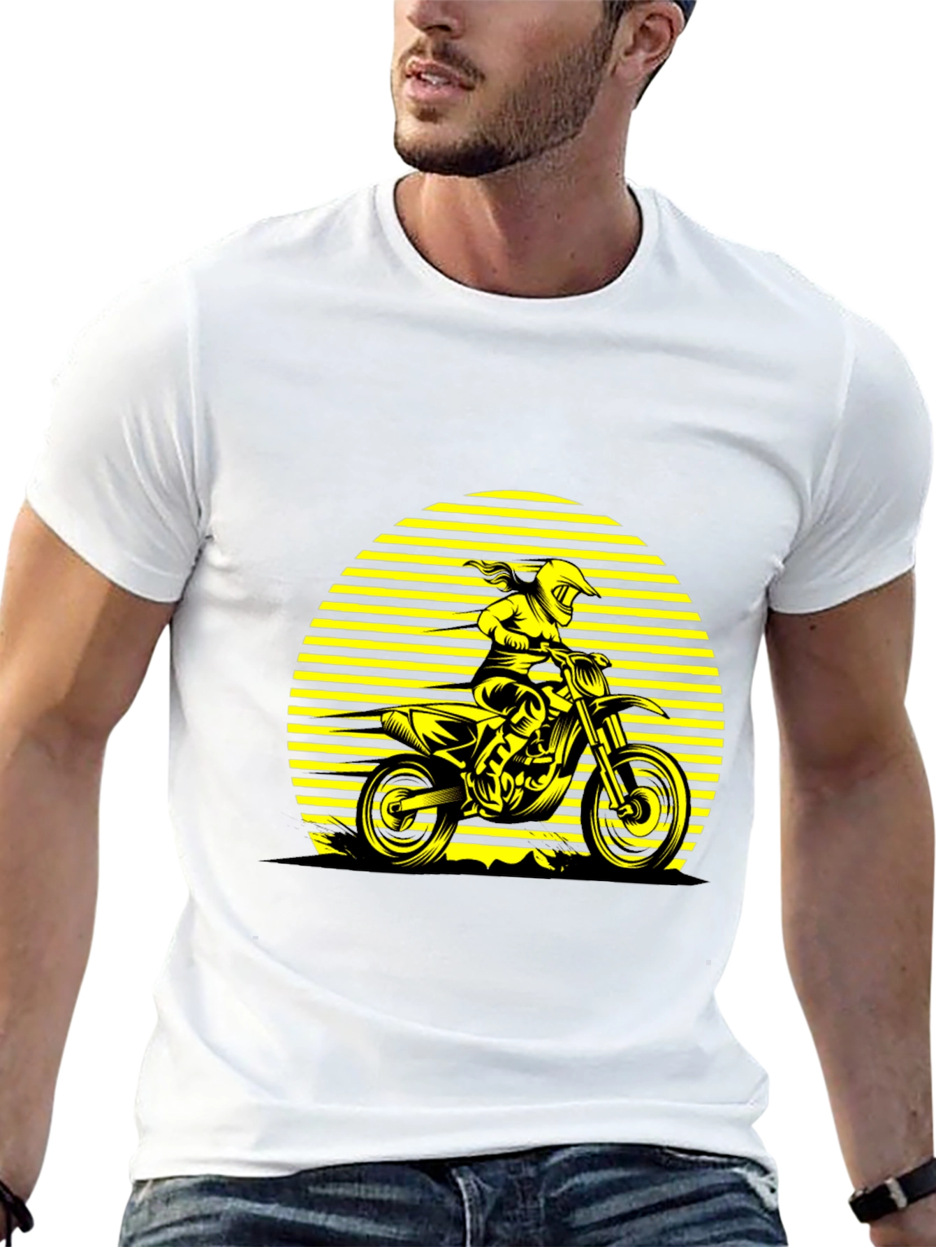 Dirt Bike Rider Graphic Tee