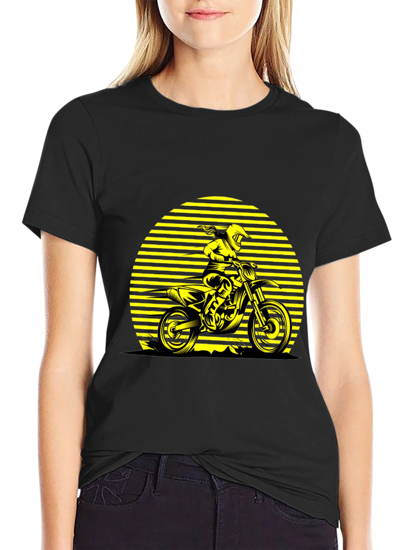 Dirt Bike Rider Graphic Tee