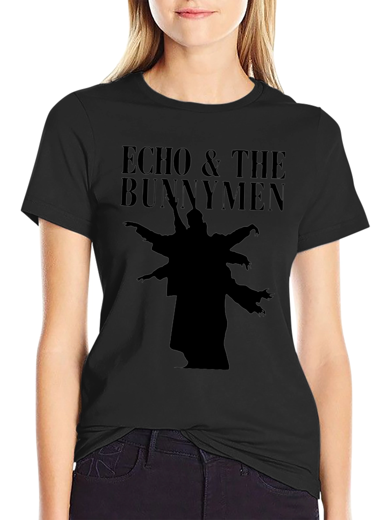 Echo & The Bunnymen Black Graphic T-Shirt