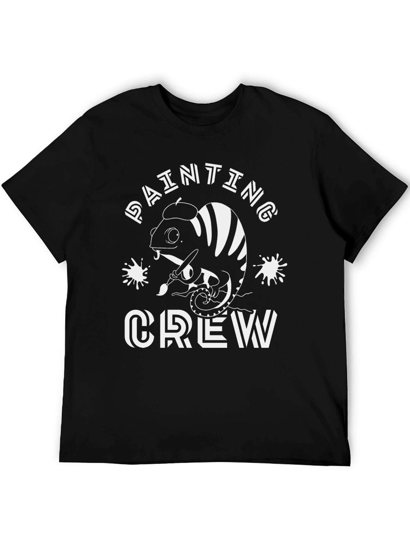 Painting Crew T-Shirt - Chameleon Artist Tee