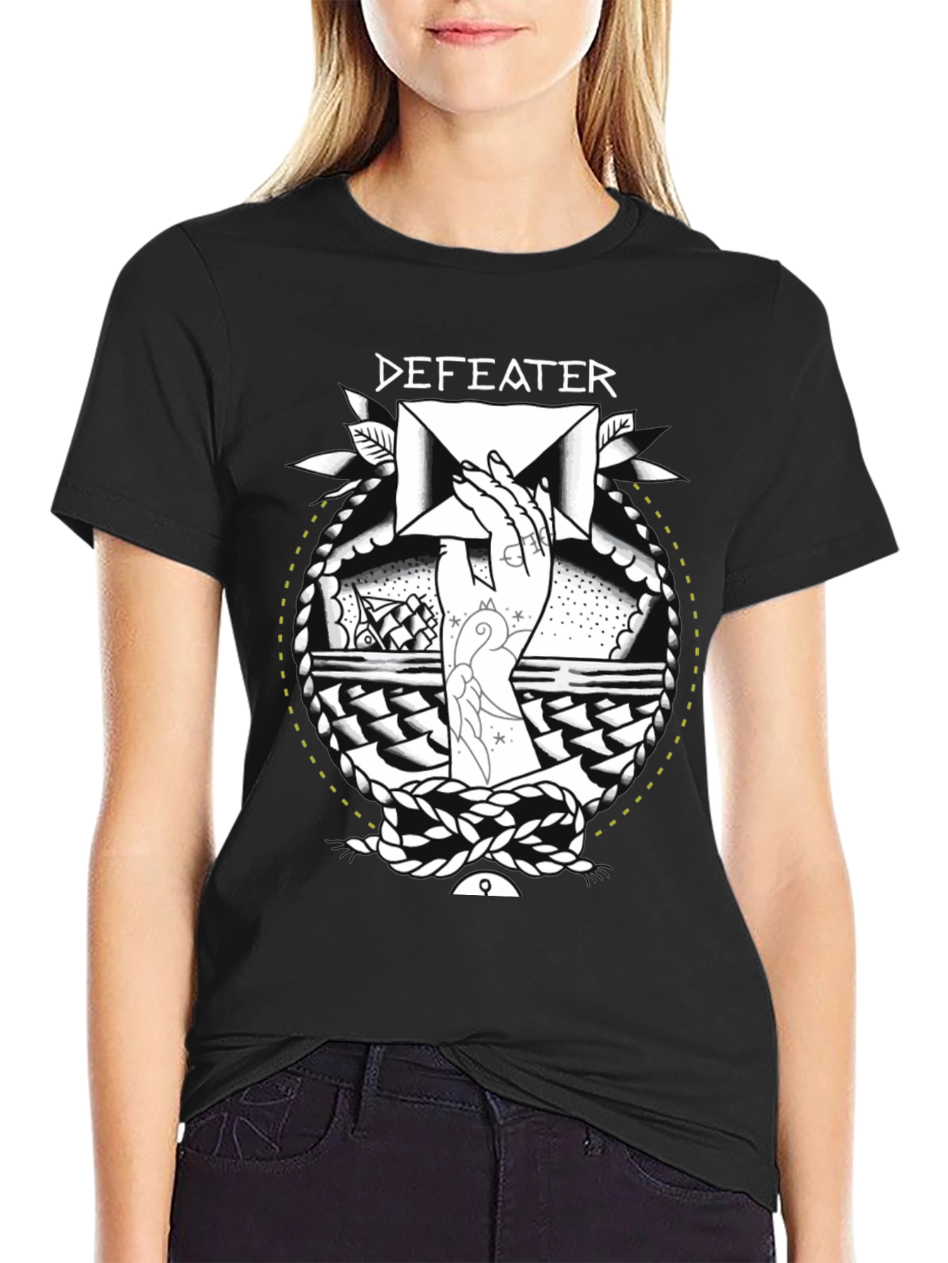Defeater Band T-Shirt - Black Graphic Tee