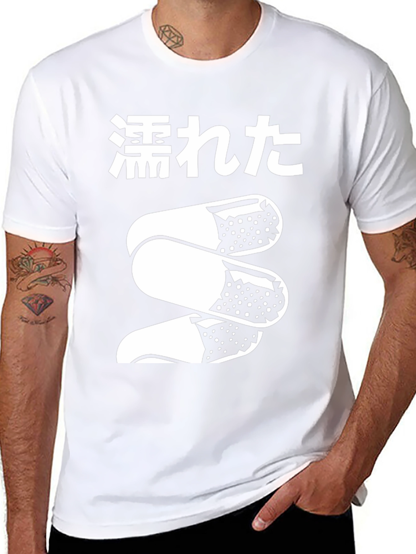 Sushi Roll Graphic Tee - Unisex Black Cotton T-Shirt