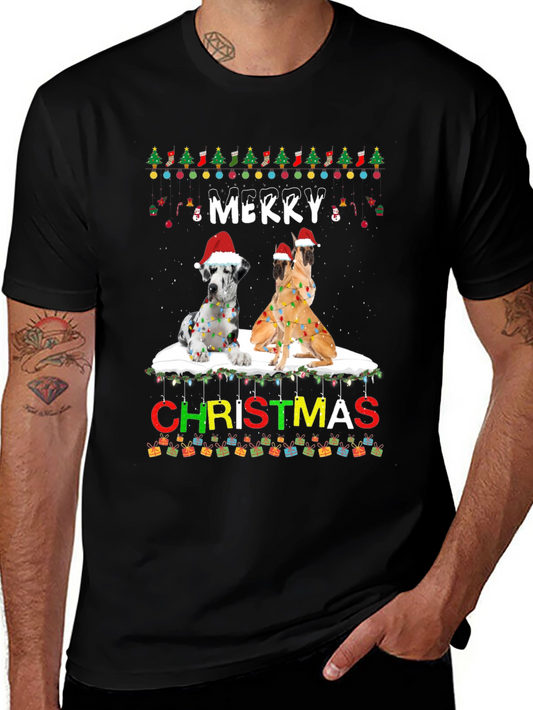 Merry Christmas Dog Lover T-Shirt