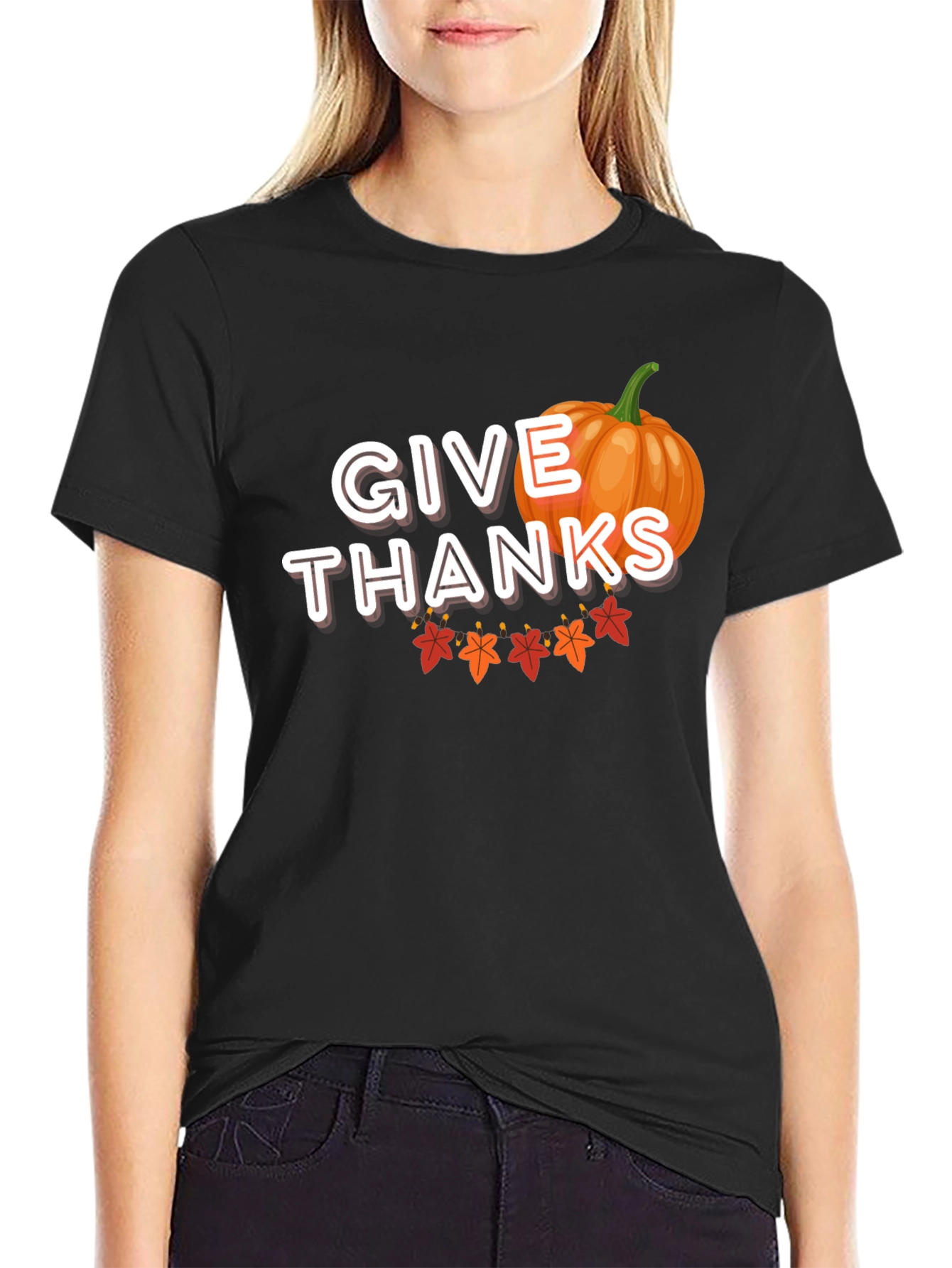Give Thanks T-Shirt Thanksgiving Apparel