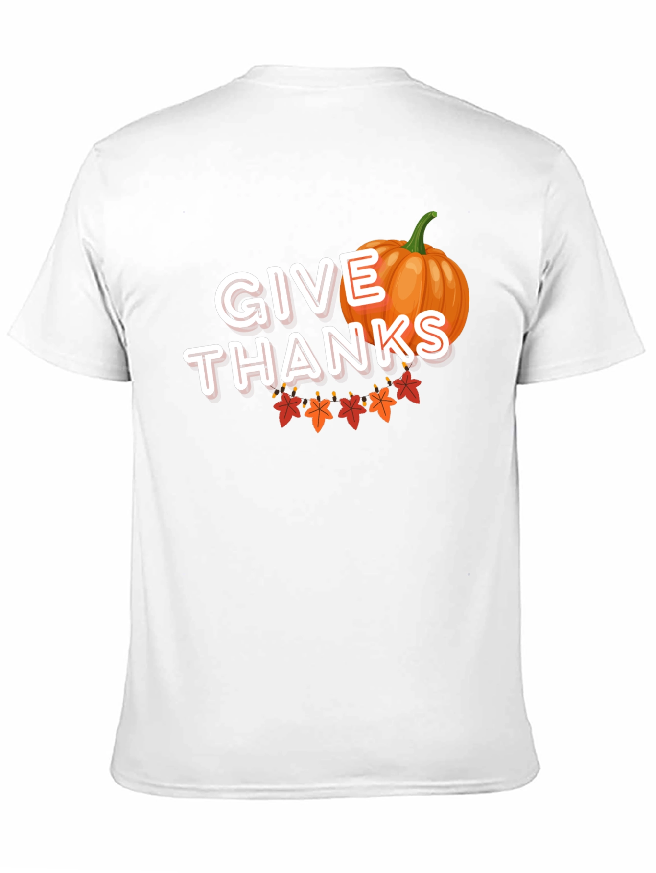 Give Thanks T-Shirt Thanksgiving Apparel