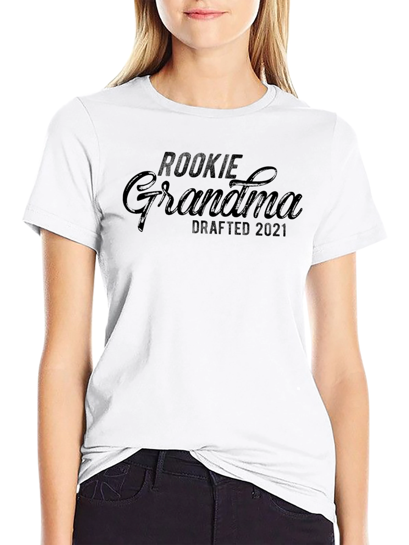 Rookie Grandma Drafted 2021 T-Shirt