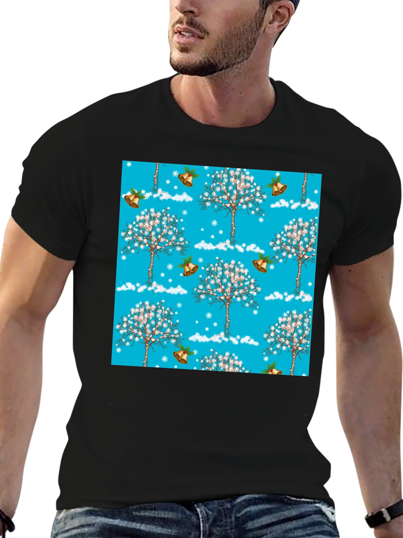 Winter Tree Patterned Tee