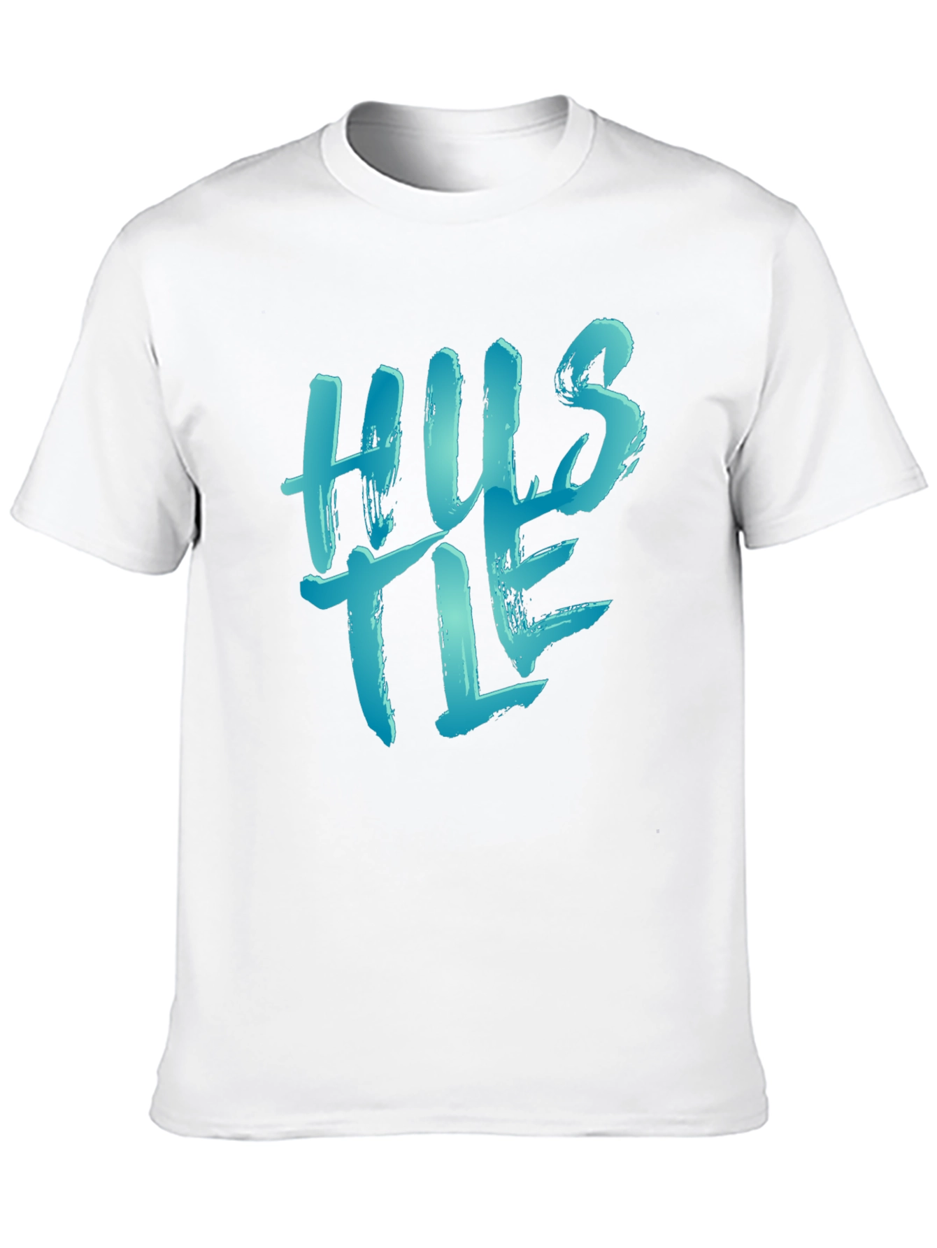 Hustle Graphic Print Black T-Shirt