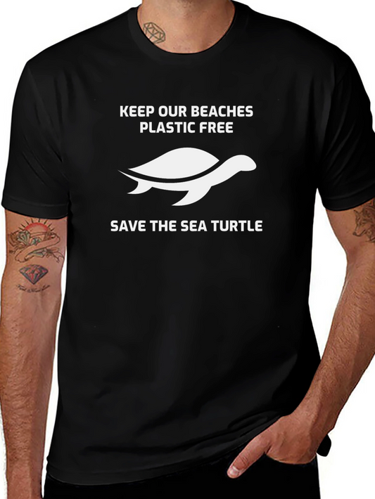 Save the Sea Turtle Graphic Tee