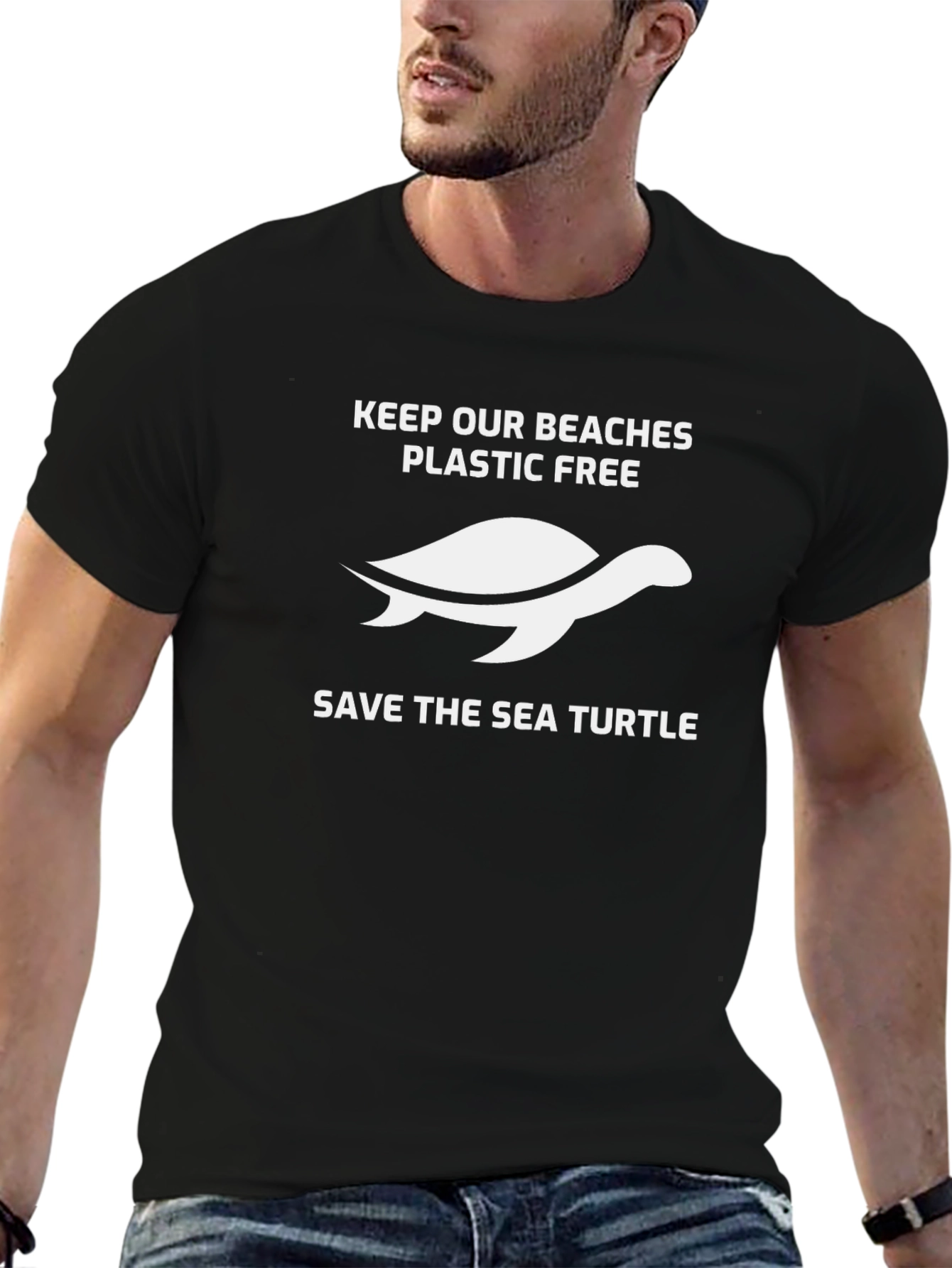 Save the Sea Turtle Graphic Tee