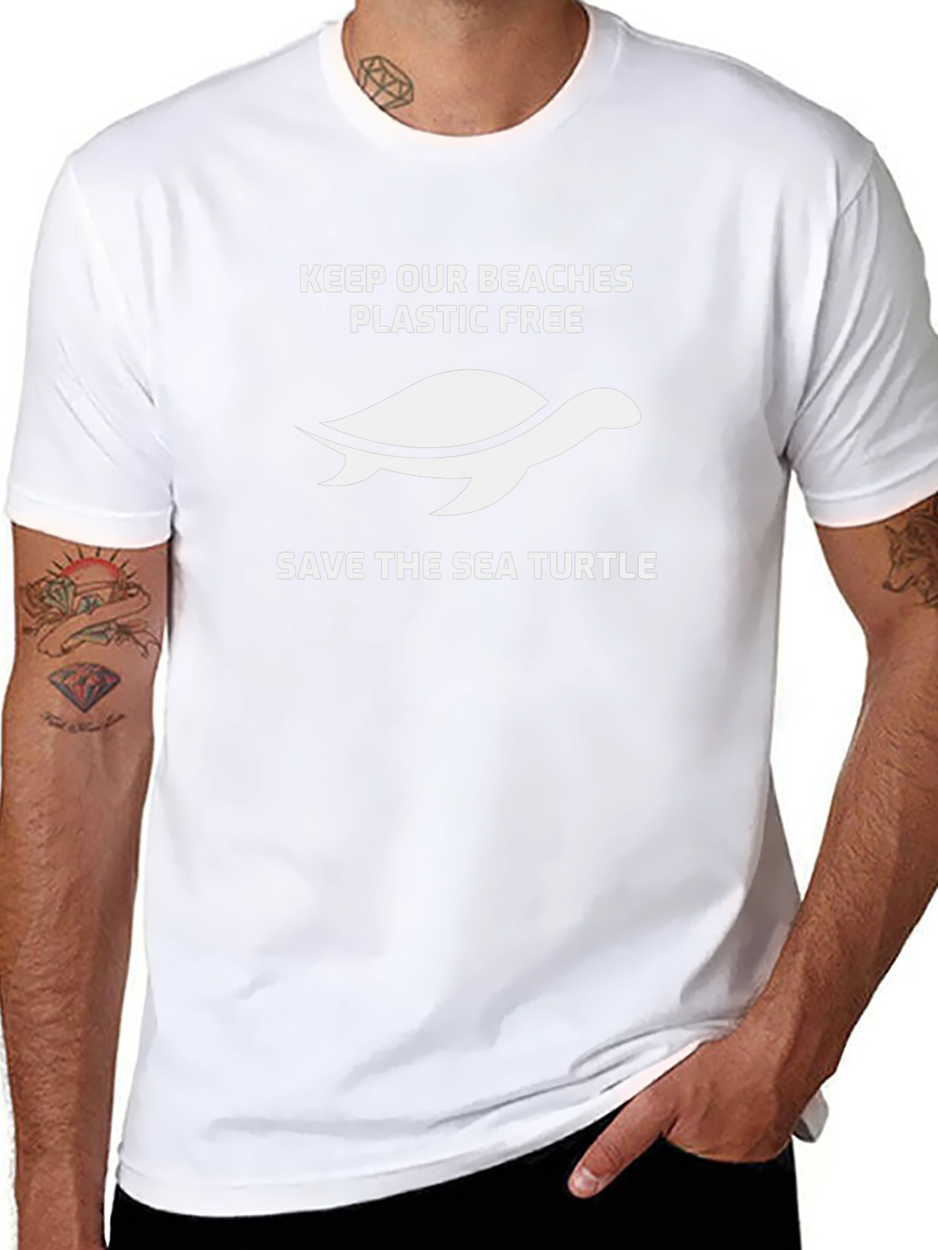Save the Sea Turtle Graphic Tee