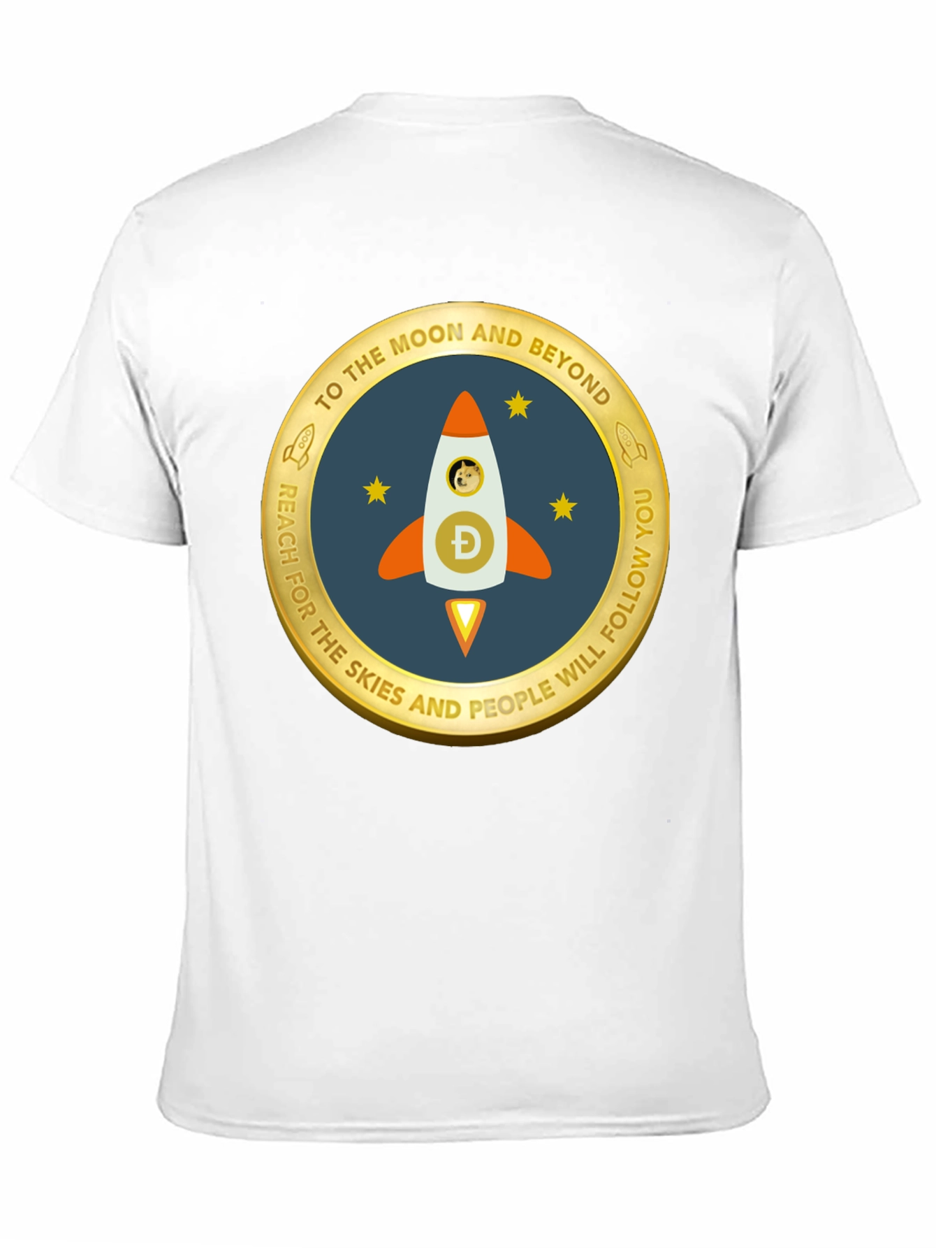 Dogecoin Rocket T-Shirt - To The Moon!
