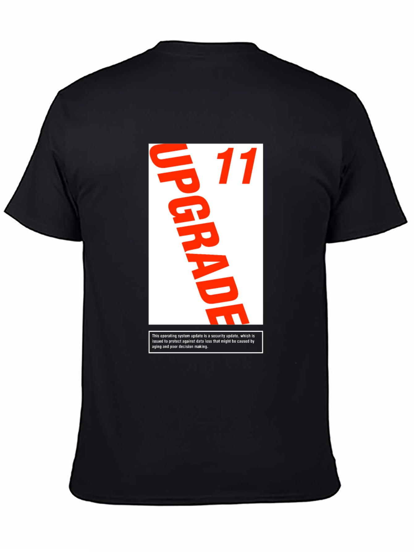 Upgrade 11 Black T-Shirt