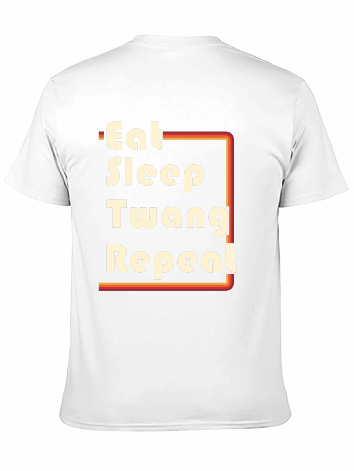 Eat Sleep Twang Repeat Graphic Tee